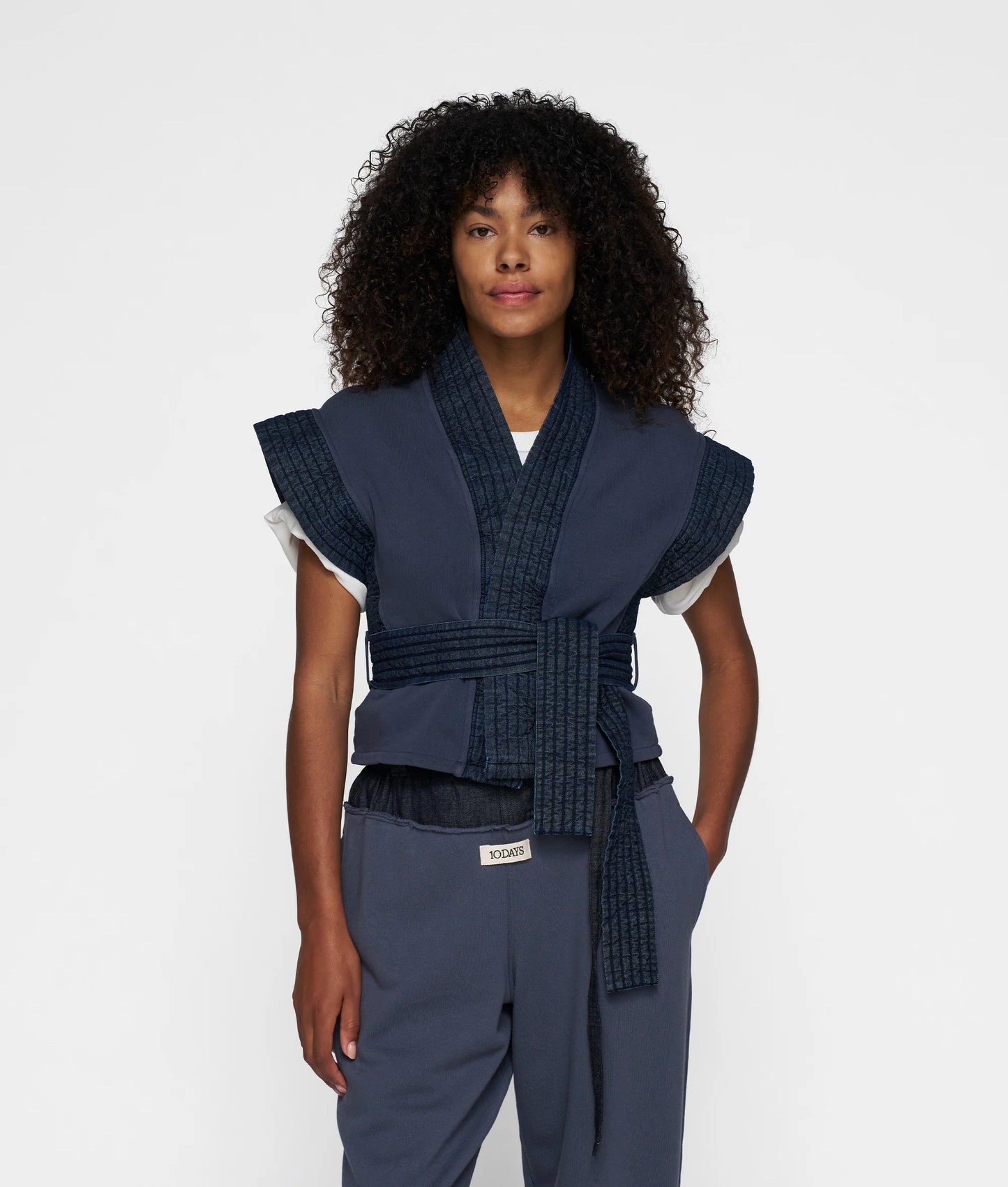 CHALECO KIMONO ACOLCHADO