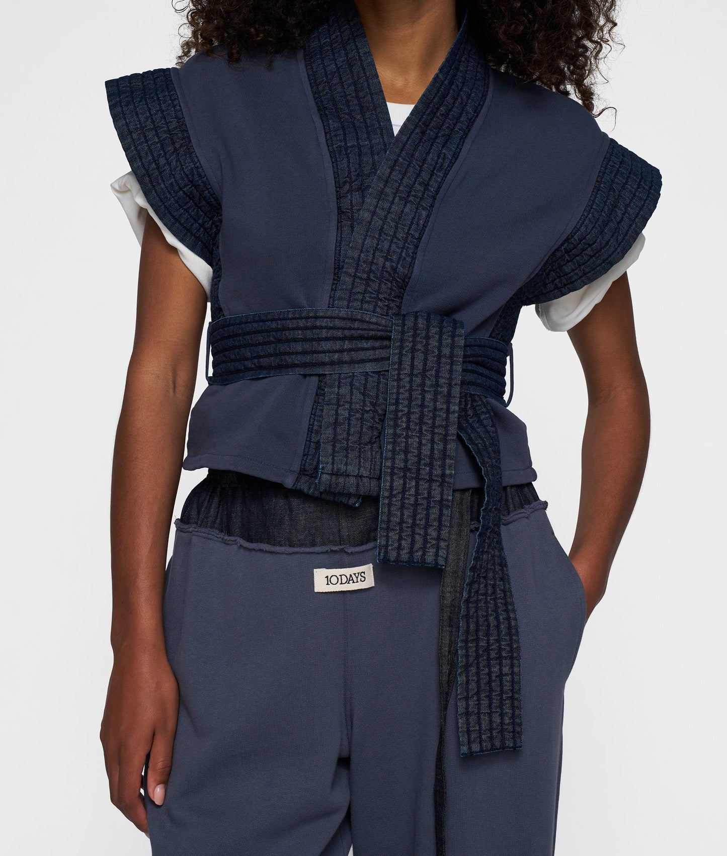 CHALECO KIMONO ACOLCHADO