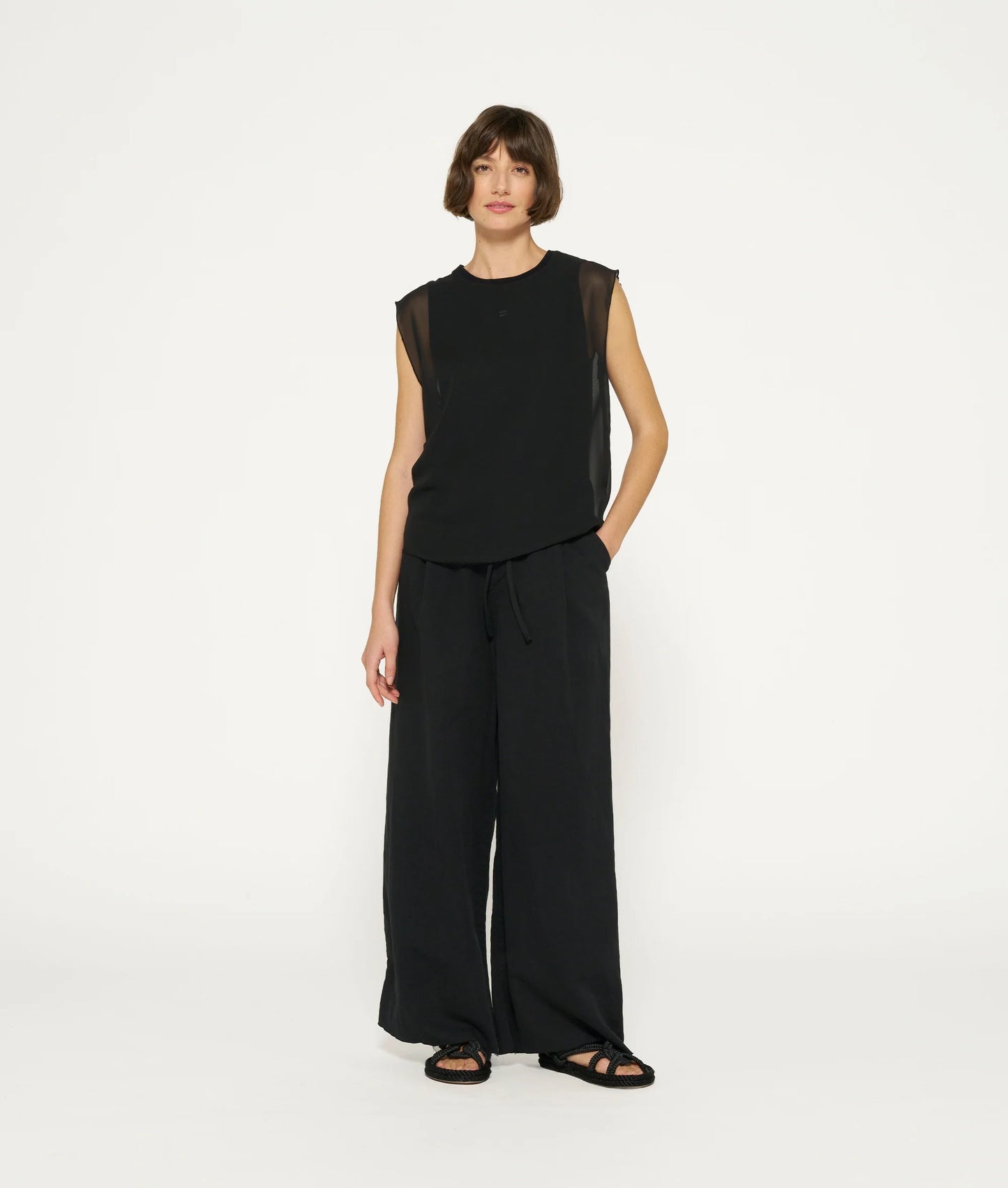 BLUSA DE DOBLE CAPA