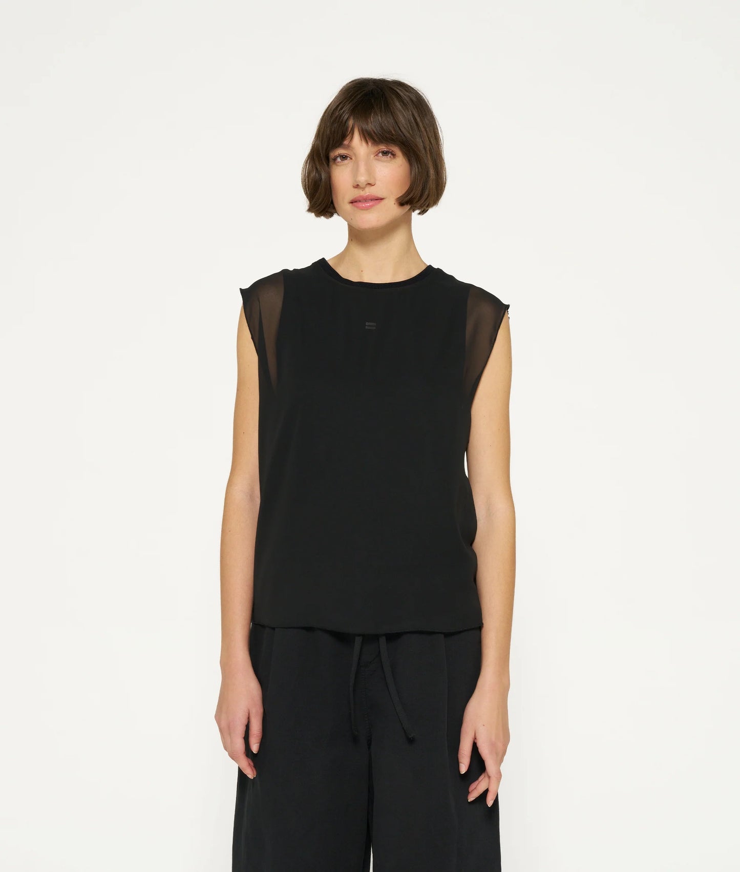BLUSA DE DOBLE CAPA