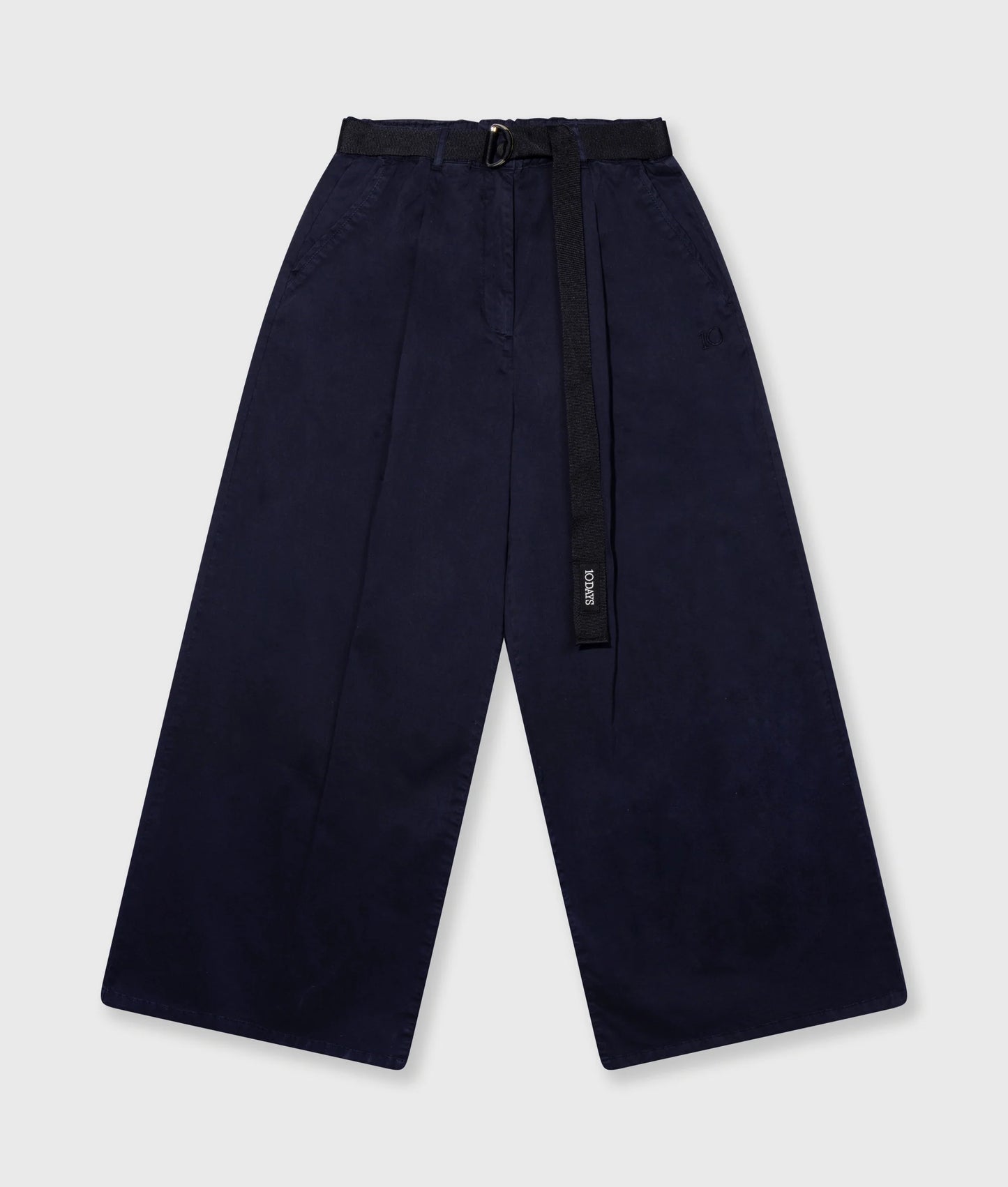 PANTALONES ANCHOS de sarga