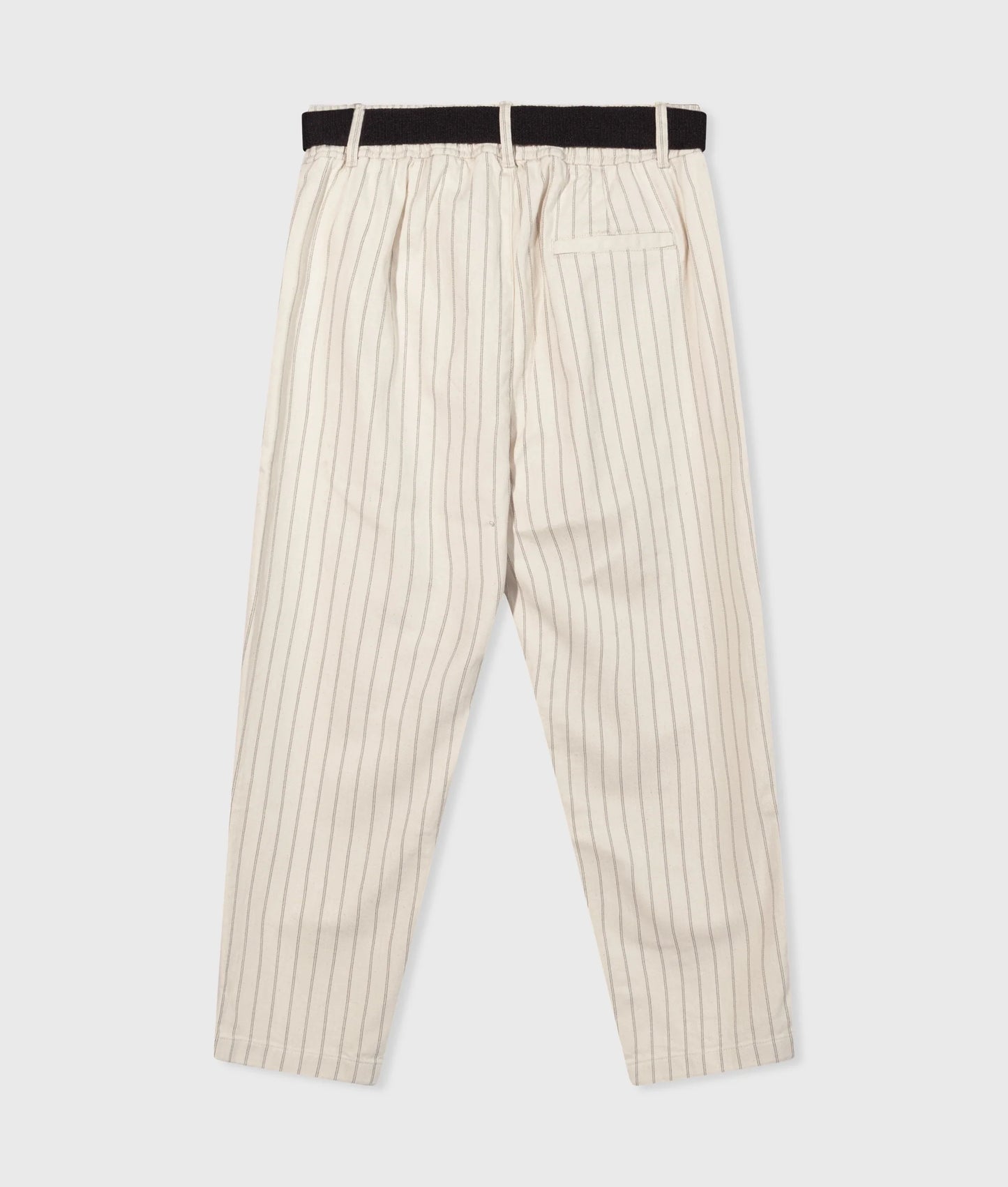 PANTALONES CON CINTURON a rayas