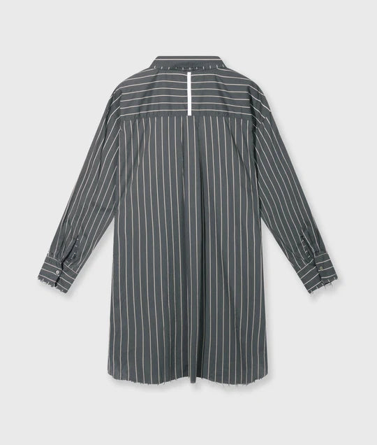 BLUSA de voile a rayas