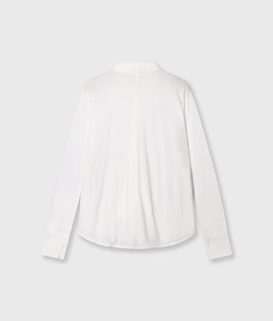 BLUSA cruzada ecru