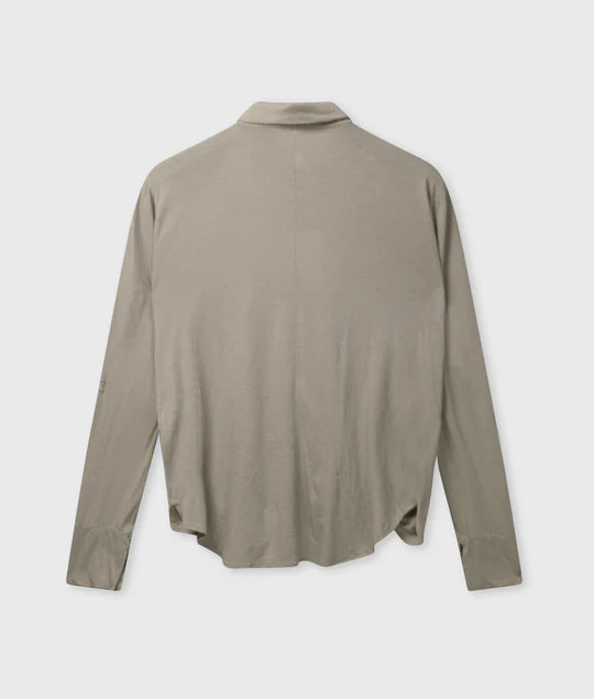 BLUSA cruzada fog