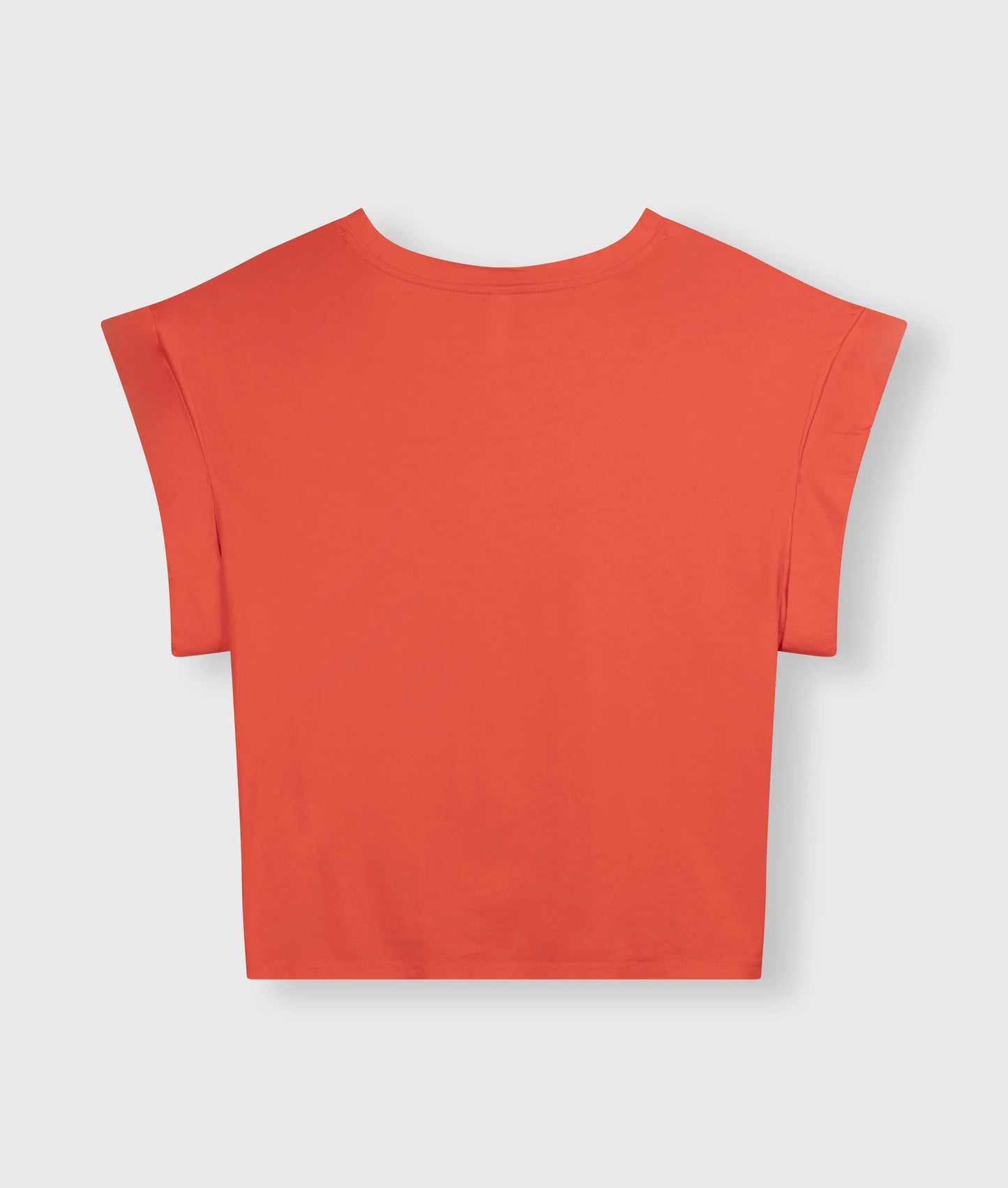 CAMISETA DE PUNTO ANCHA poppy red