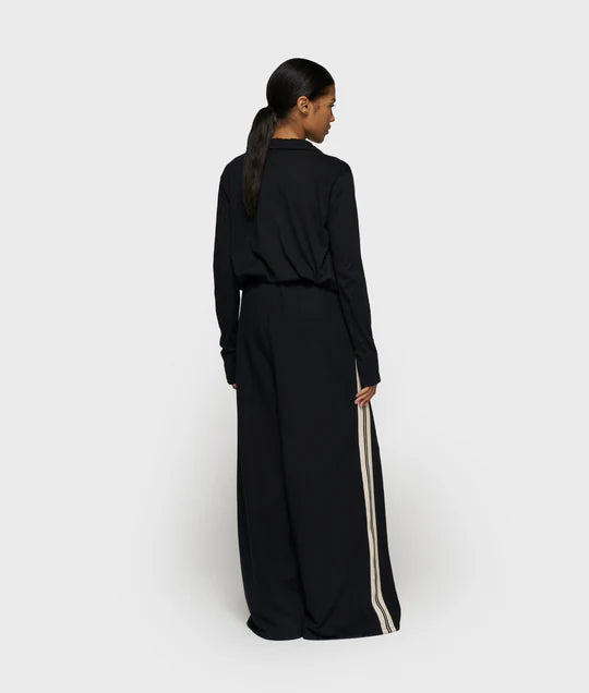 BLUSA cruzada black