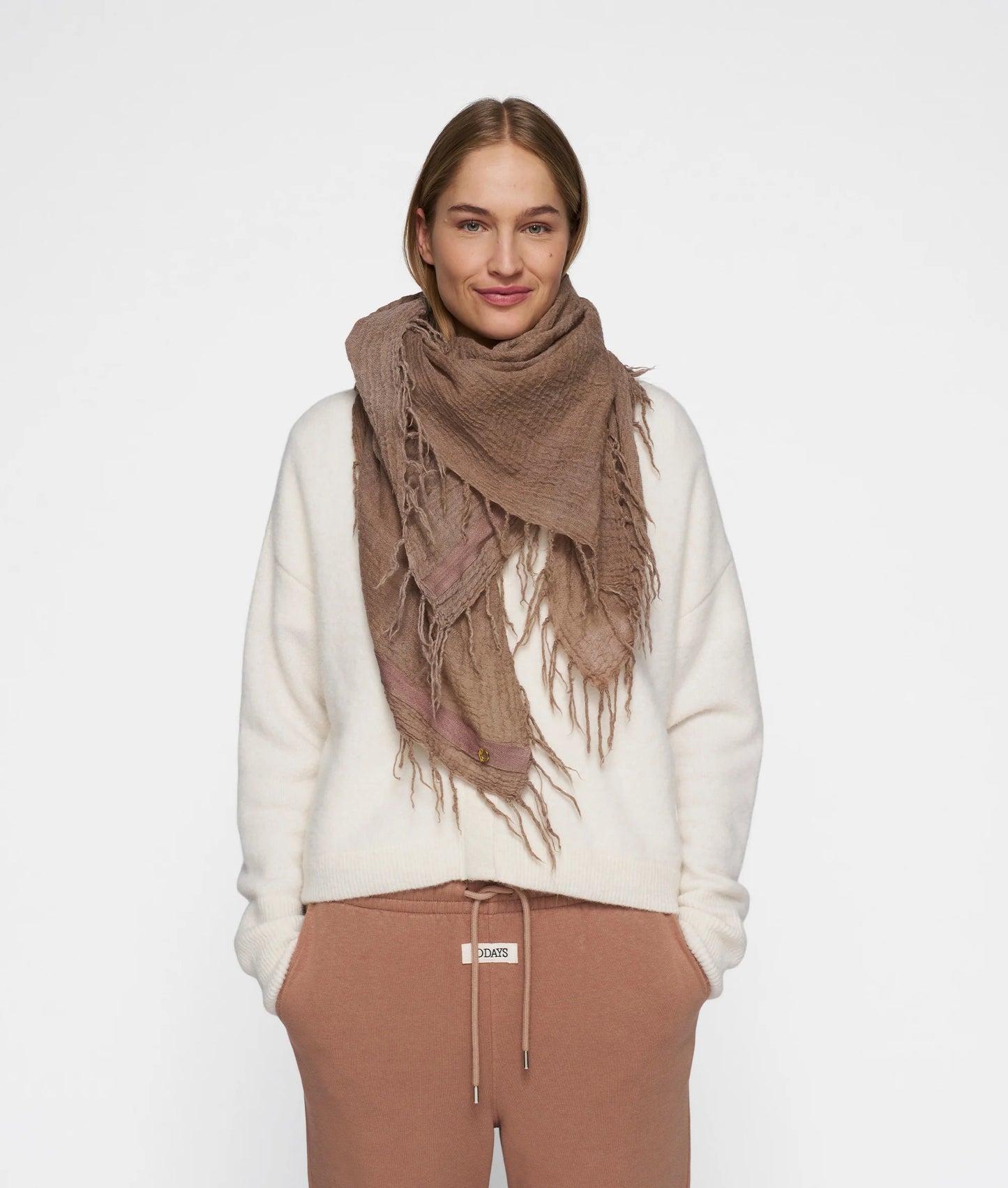 BUFANDA DE LANA LAVADA