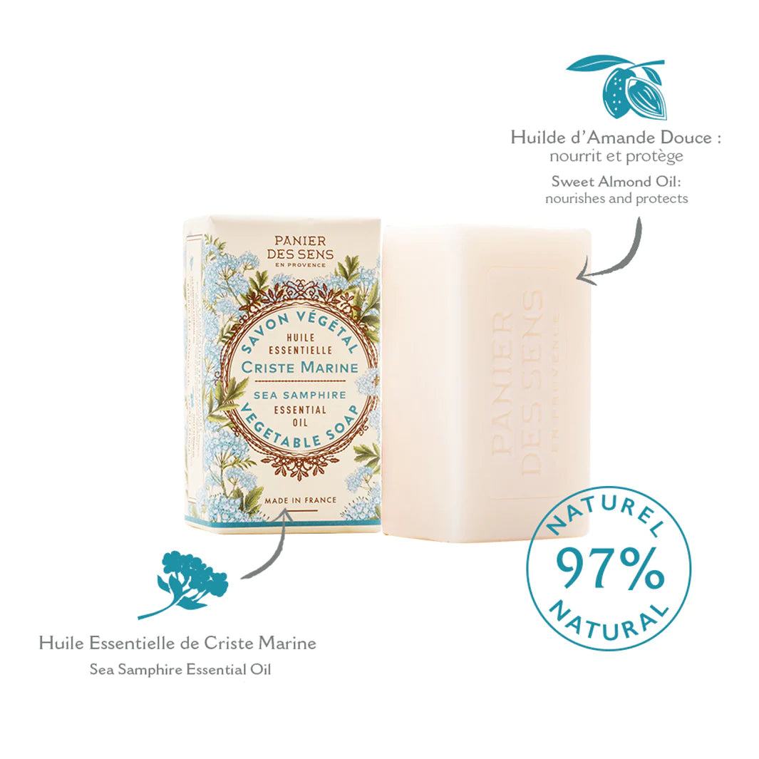 PASTILLA JABÓN HINOJO MARINO