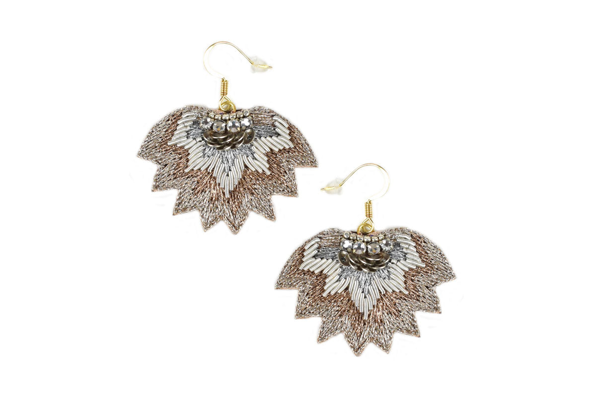 PENDIENTES MADI PLATA
