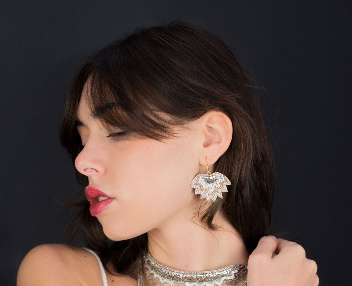 PENDIENTES MADI PLATA