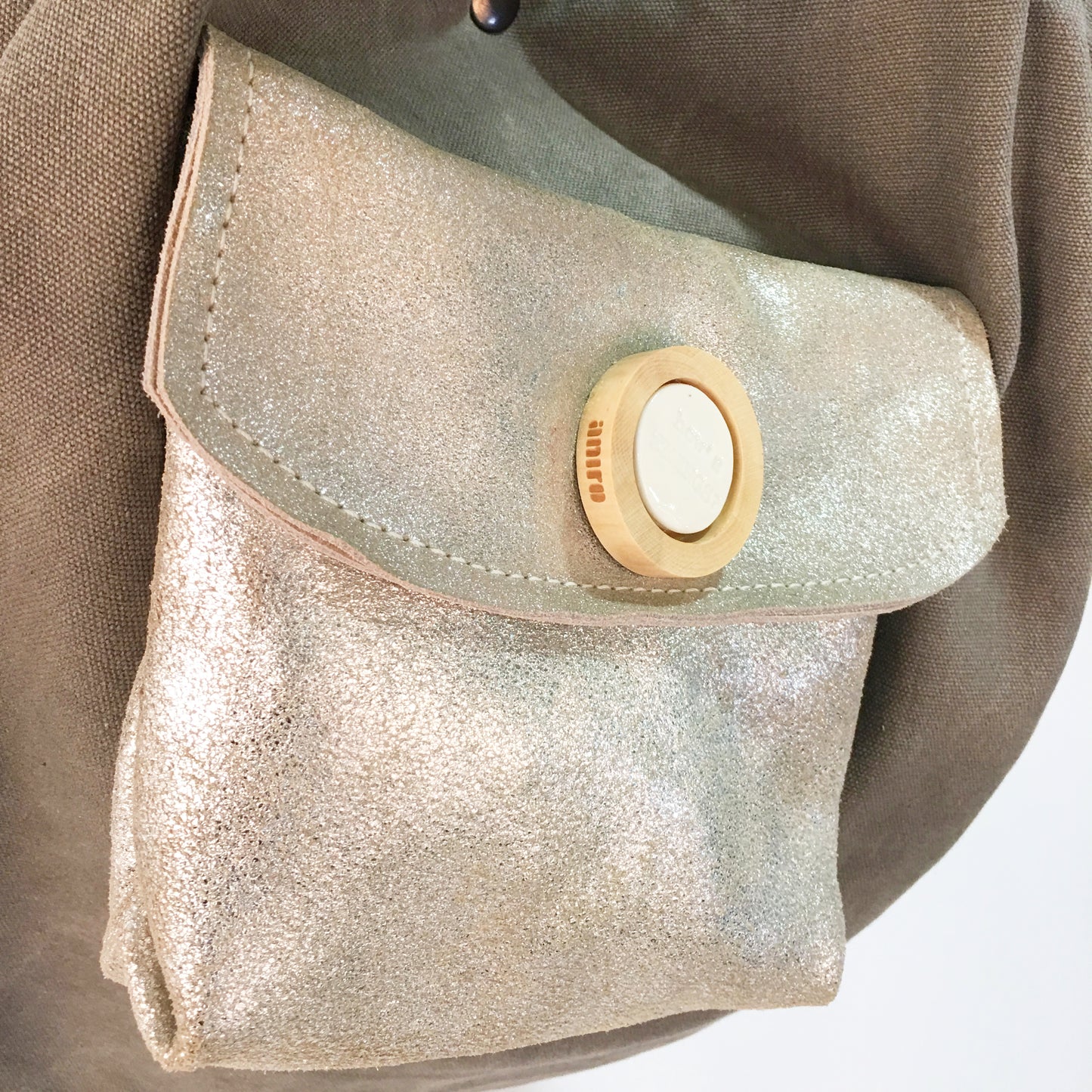 SAC BARCINO GRANDE Taupe/Plata
