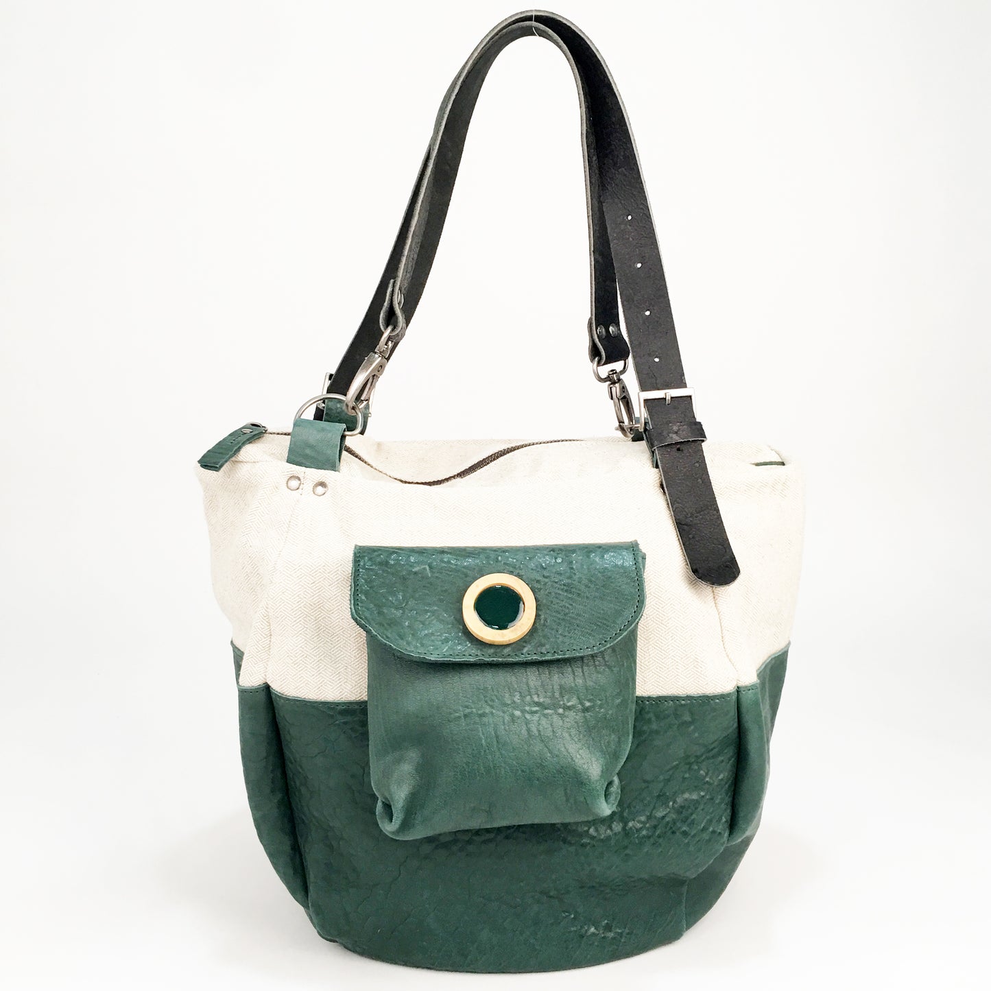 SAC BARCINO GRANDE Canvas/Moss