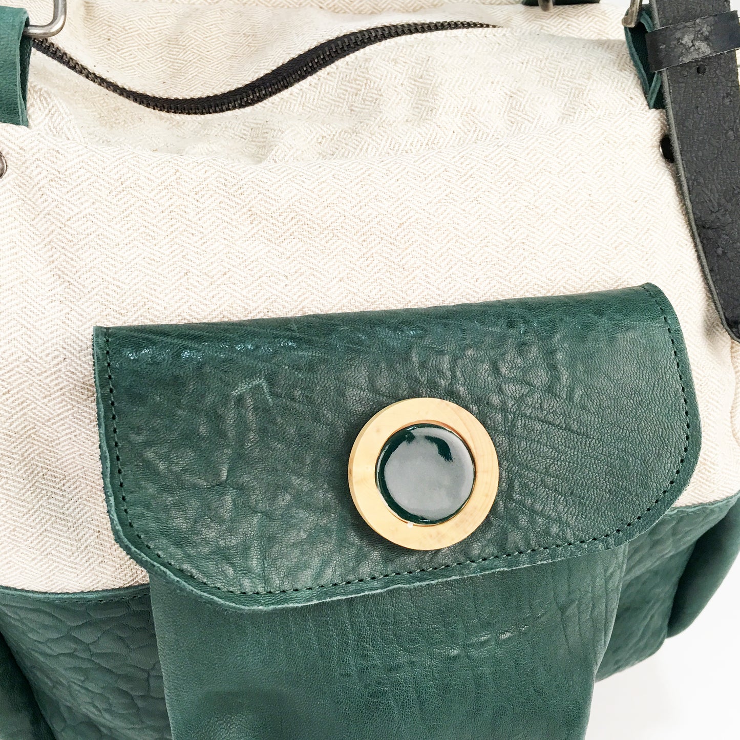 SAC BARCINO GRANDE Canvas/Moss