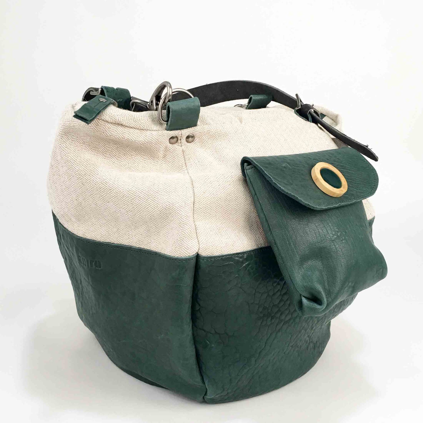 SAC BARCINO GRANDE Canvas/Moss