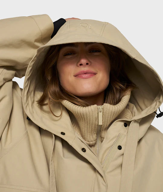 PARKA BOMBER pure sand