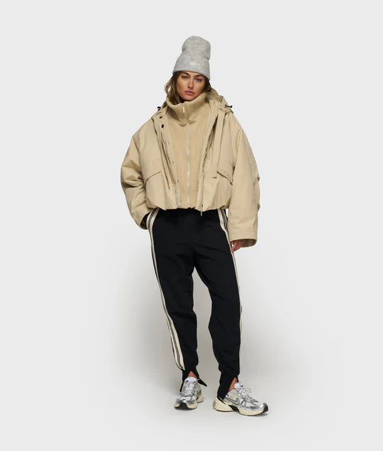 PARKA BOMBER pure sand