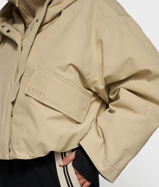 PARKA BOMBER pure sand