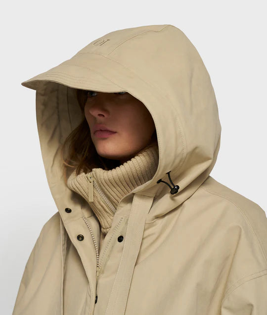 PARKA BOMBER pure sand