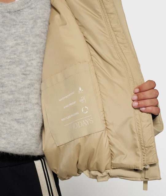 PARKA BOMBER pure sand