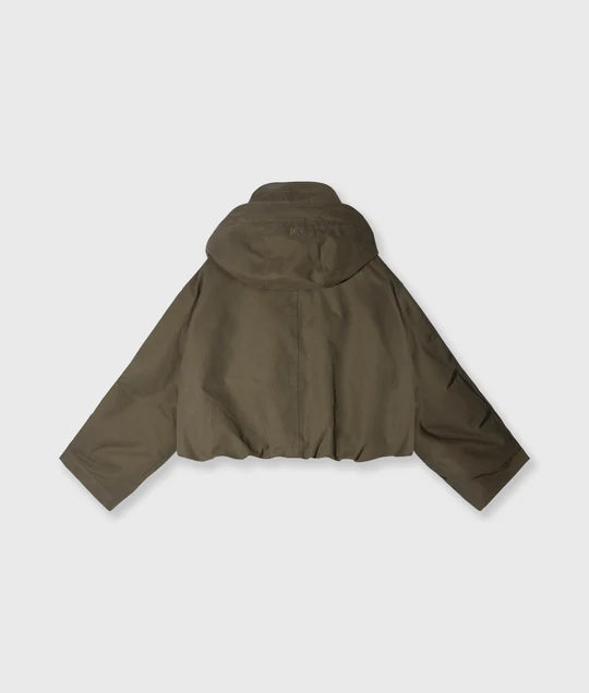 PARKA BOMBER dark olive