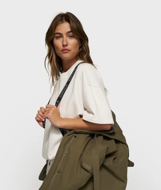 PARKA BOMBER dark olive