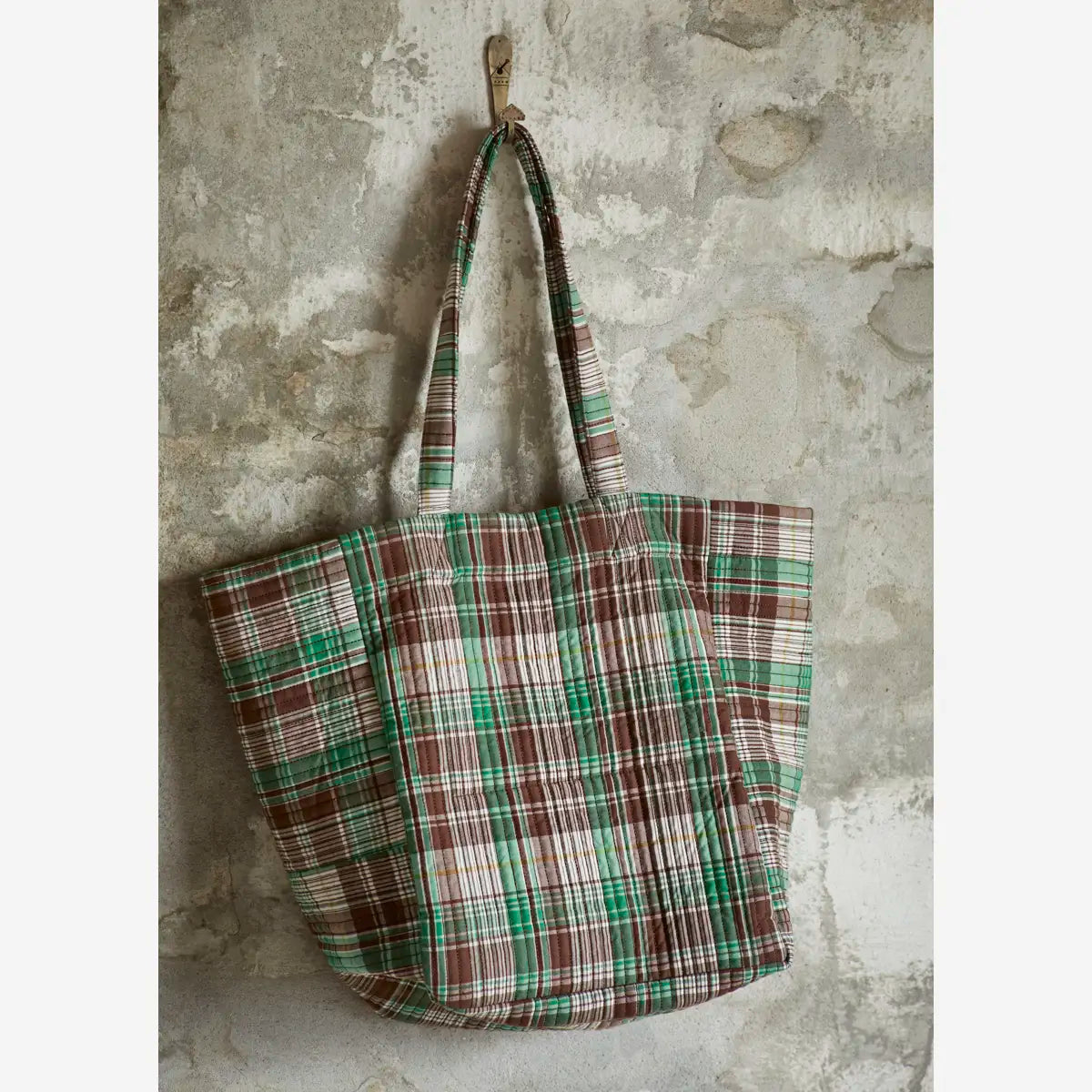 BOLSO ACOLCHADO a cuadros