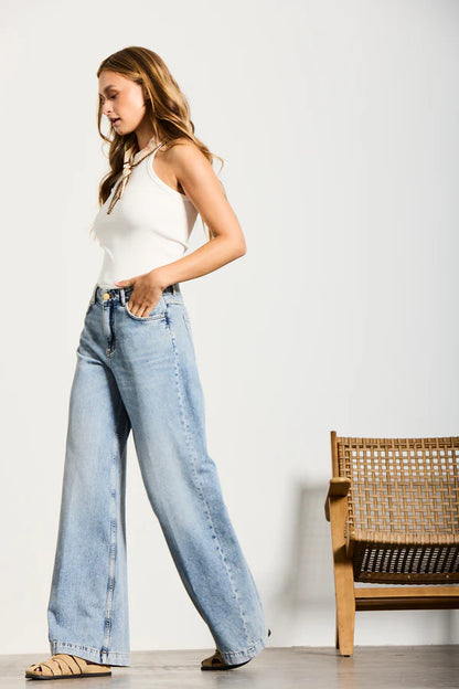 DENIM PALAZZO