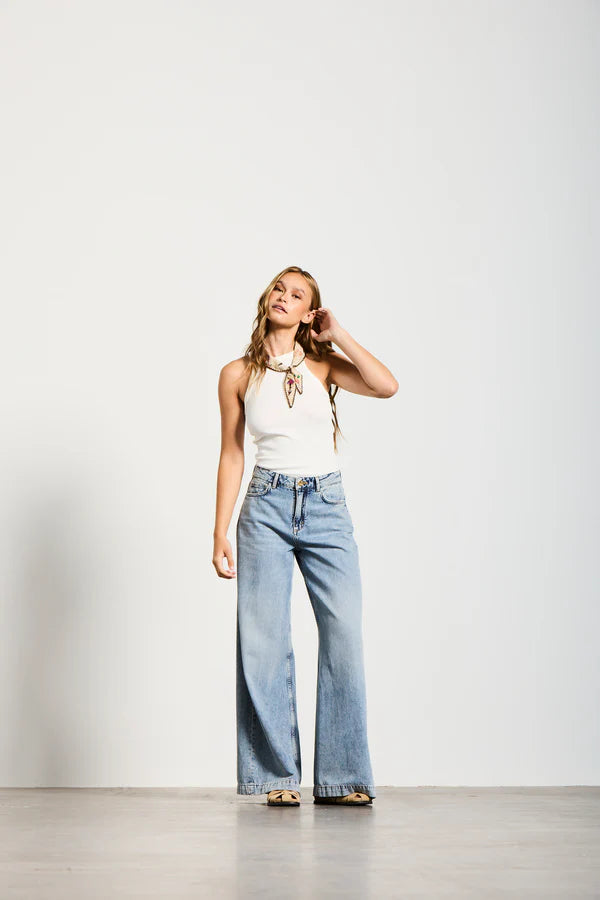 DENIM PALAZZO