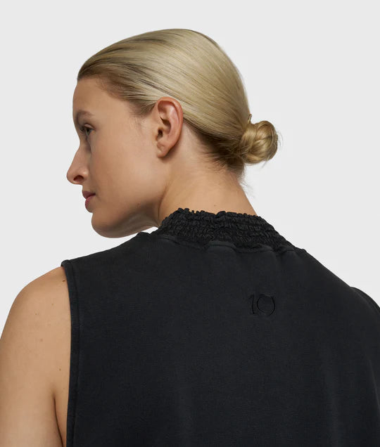 TOP cuello fruncido