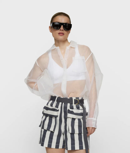 CAMISA de organza