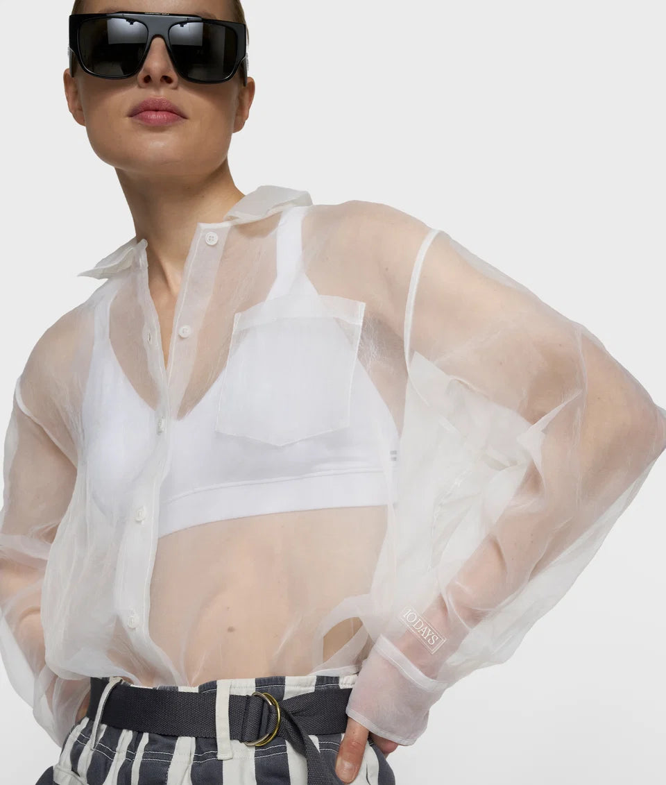 CAMISA de organza