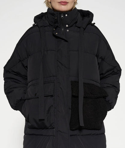 CHAQUETA ACOLCHADA LARGA