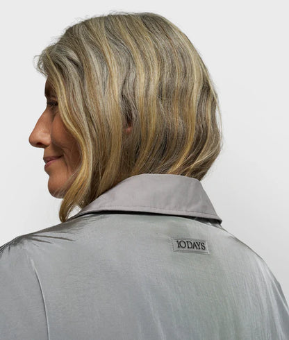 CHAQUETA de camisa larga