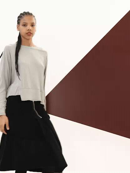 CAMISETA DE VISCOSA-Larga