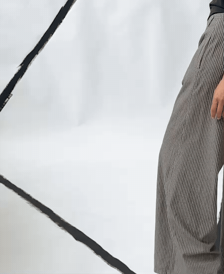 PANTALÓN ANCHO VISCOSA Tostado