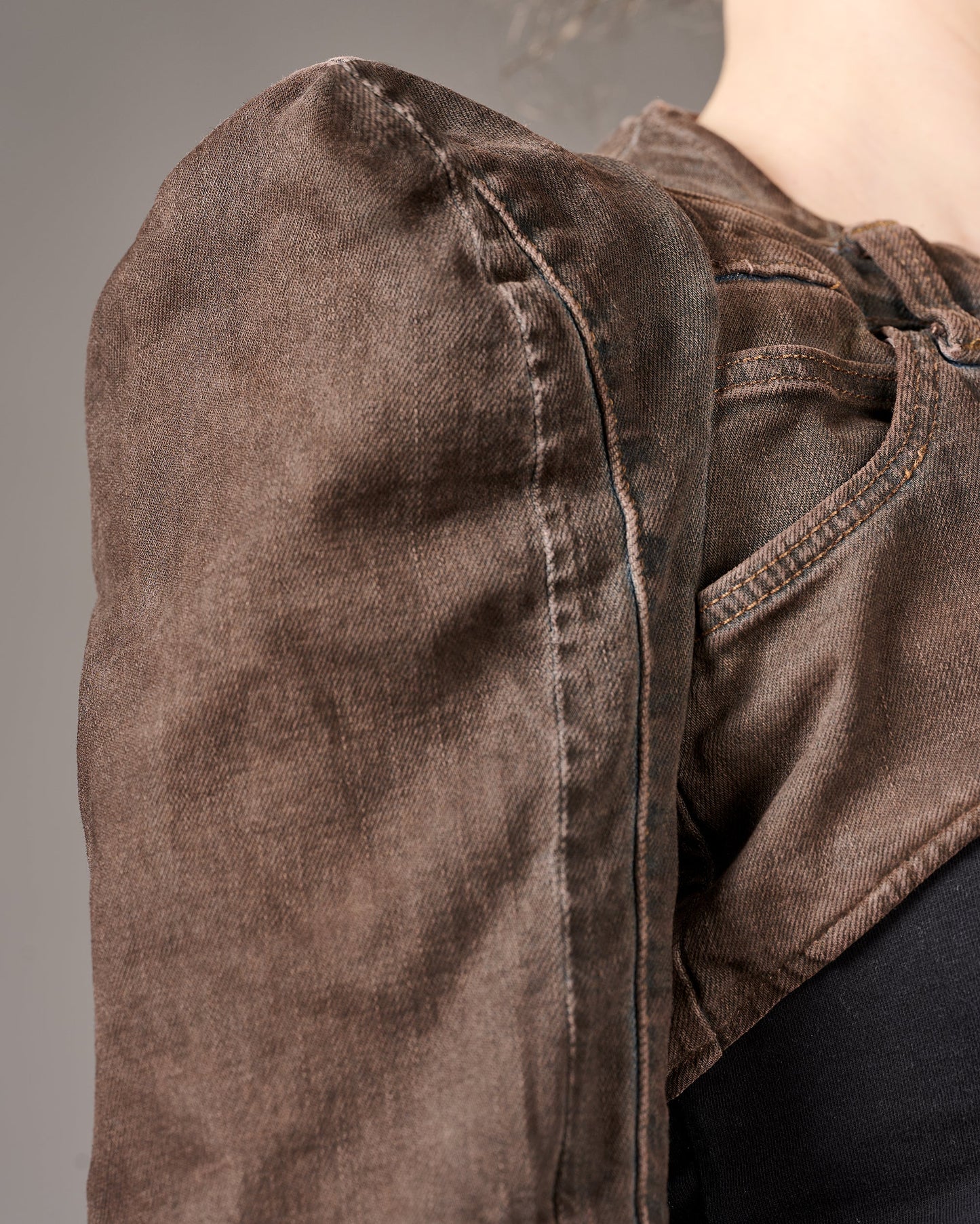 RAMMA crop jacket cooper
