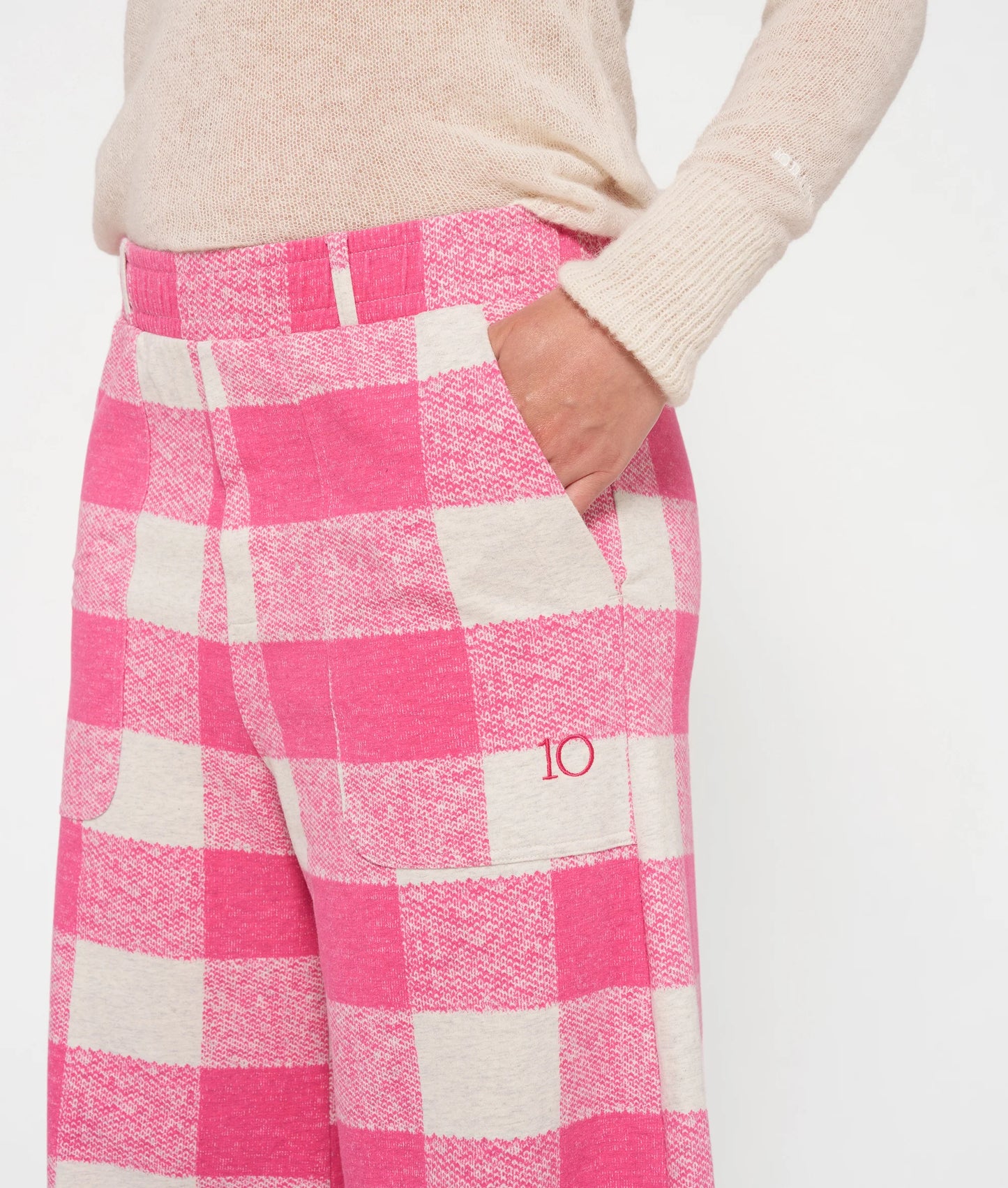JOGGER ANCHO a cuadros