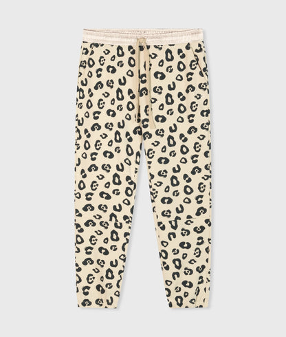 JOGGERS DE LEOPARDO gris