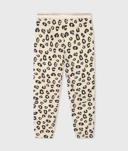 JOGGERS DE LEOPARDO gris