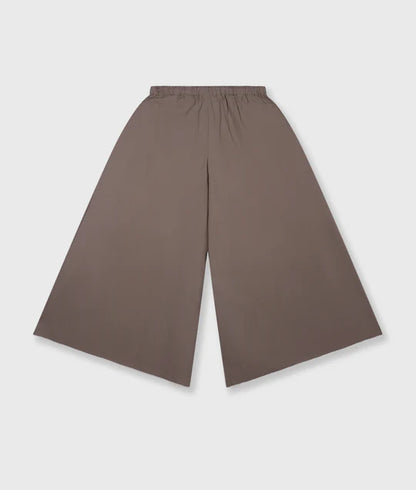 PANTALONES anchos de popelina