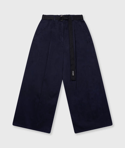 PANTALONES ANCHOS de sarga