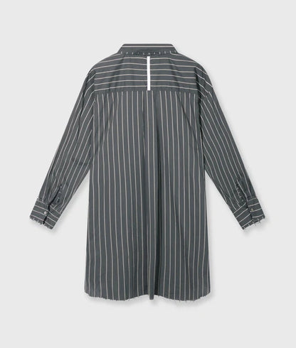 BLUSA de voile a rayas