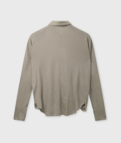 BLUSA cruzada fog