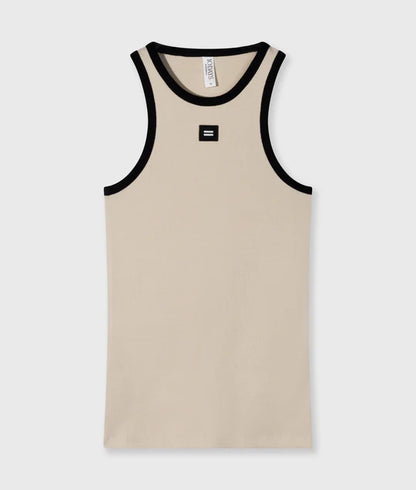 CAMISETA sin mangas con contraste