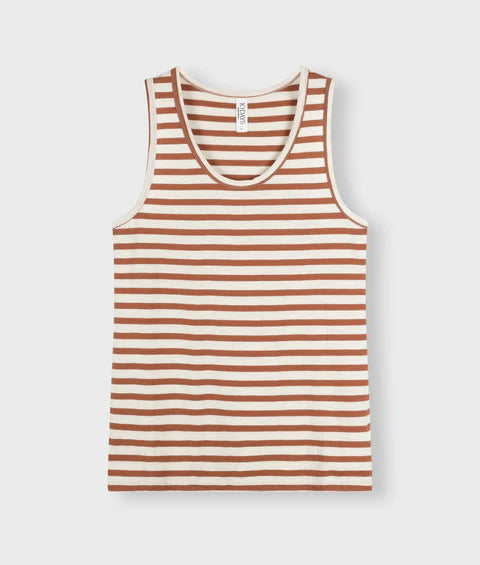 CAMISETA SIN MANGAS RAYAS