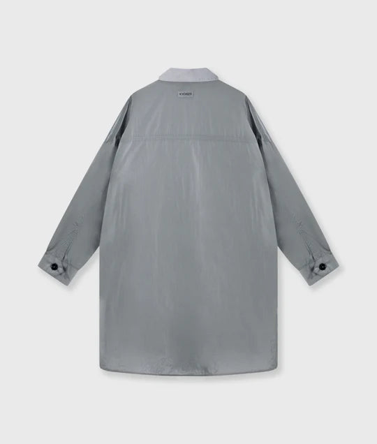 CHAQUETA de camisa larga