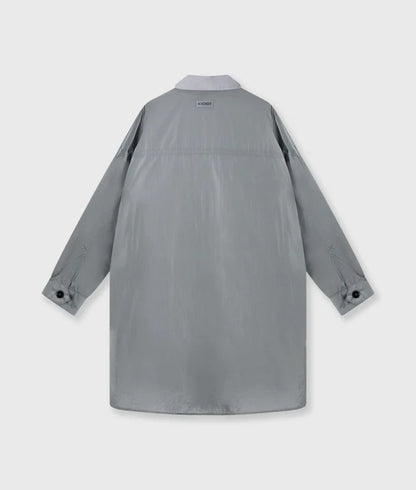 CHAQUETA de camisa larga