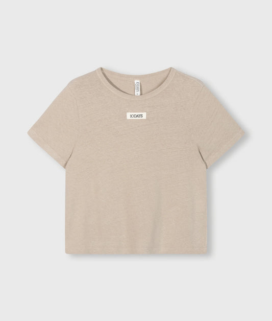 CAMISETA CORTA lino