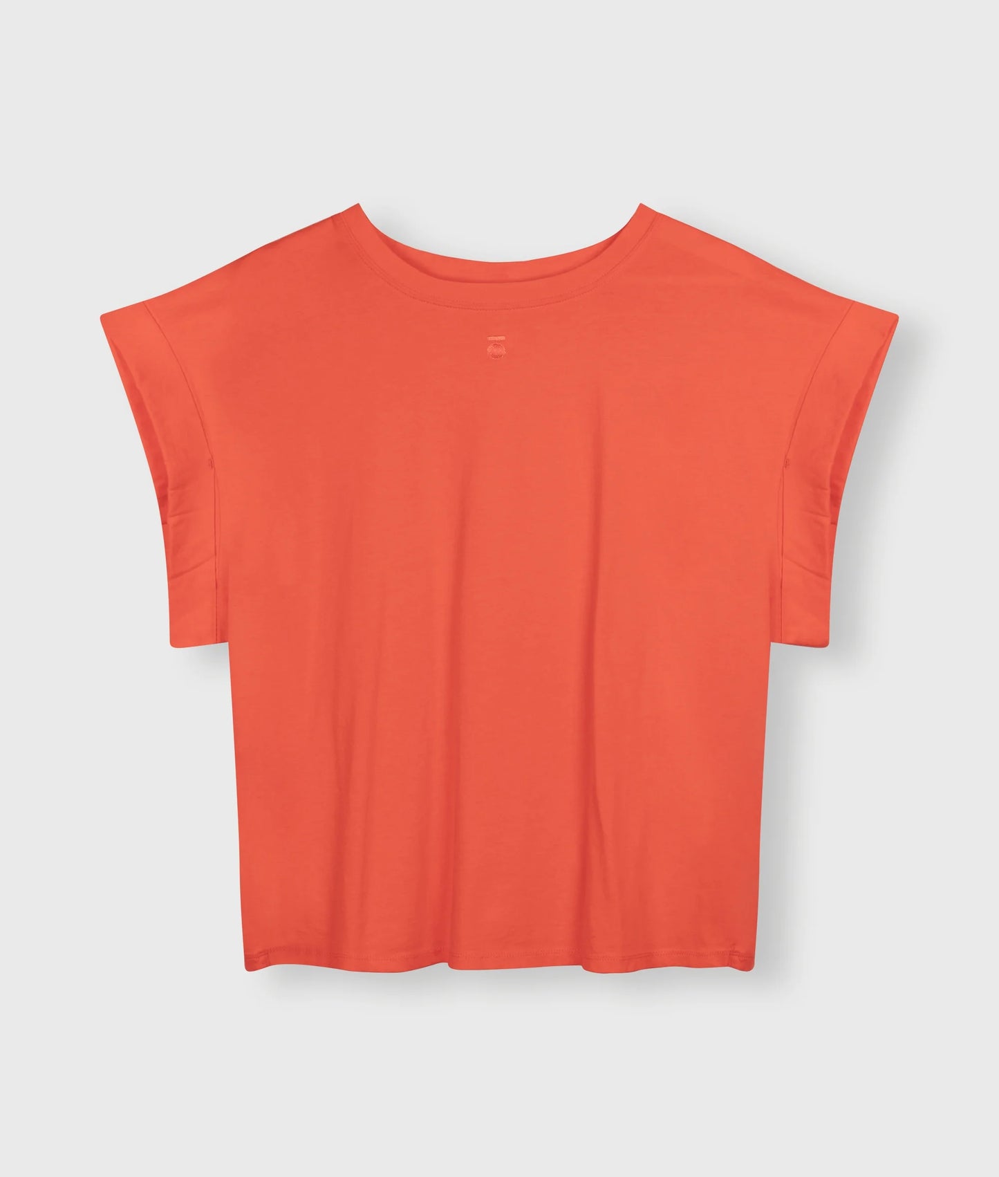 CAMISETA DE PUNTO ANCHA poppy red